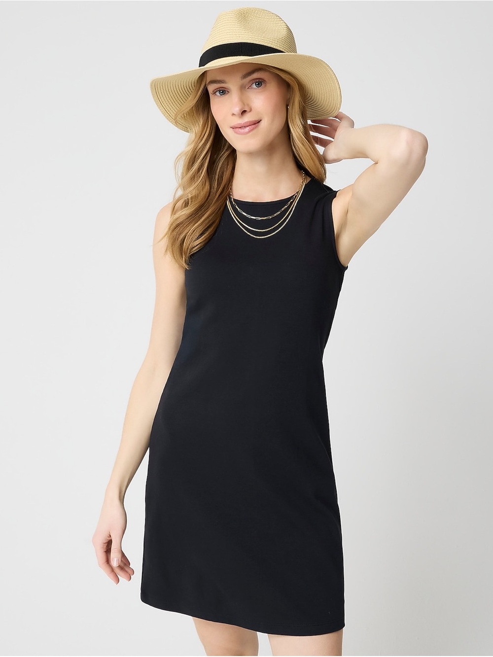 J.Crew Essential knit tank dress Size M NWT